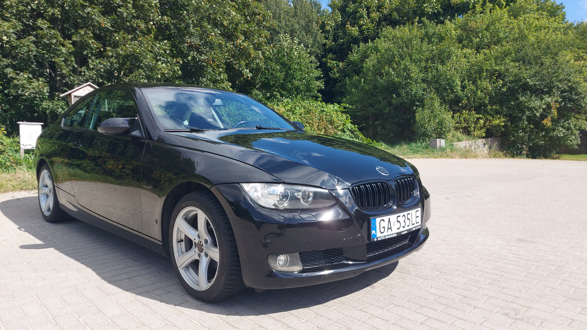 BMW E92 — renowacja lakieru i blacharki — po